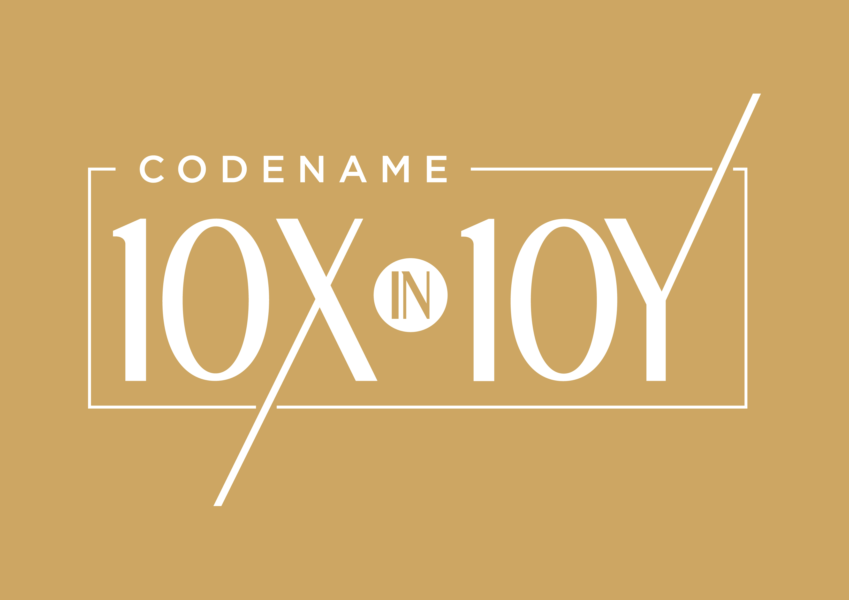 Codename 10X in 10Y logo